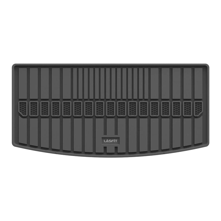 LASFIT LINERS Cargo Liner for Jeep Grand Cherokee L 2021-2024 6-Passenger and 7-Passenger, All Weather Custom Fit Car Trunk Mat Cargo Mat
