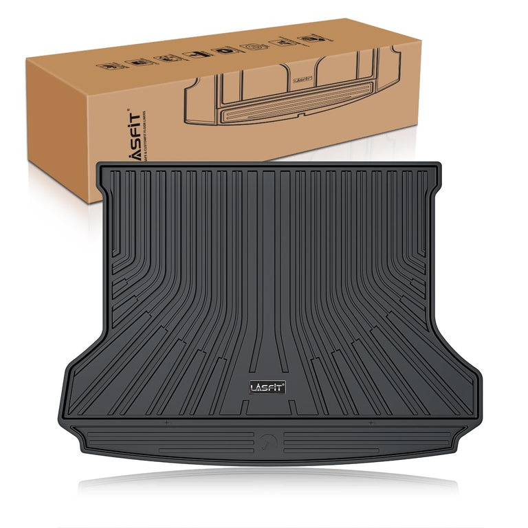 LASFIT LINERS Cargo Mat Fit for Volkswagen ID.4 2024 2023 2022 2021 All Weather TPE Trunk Liners