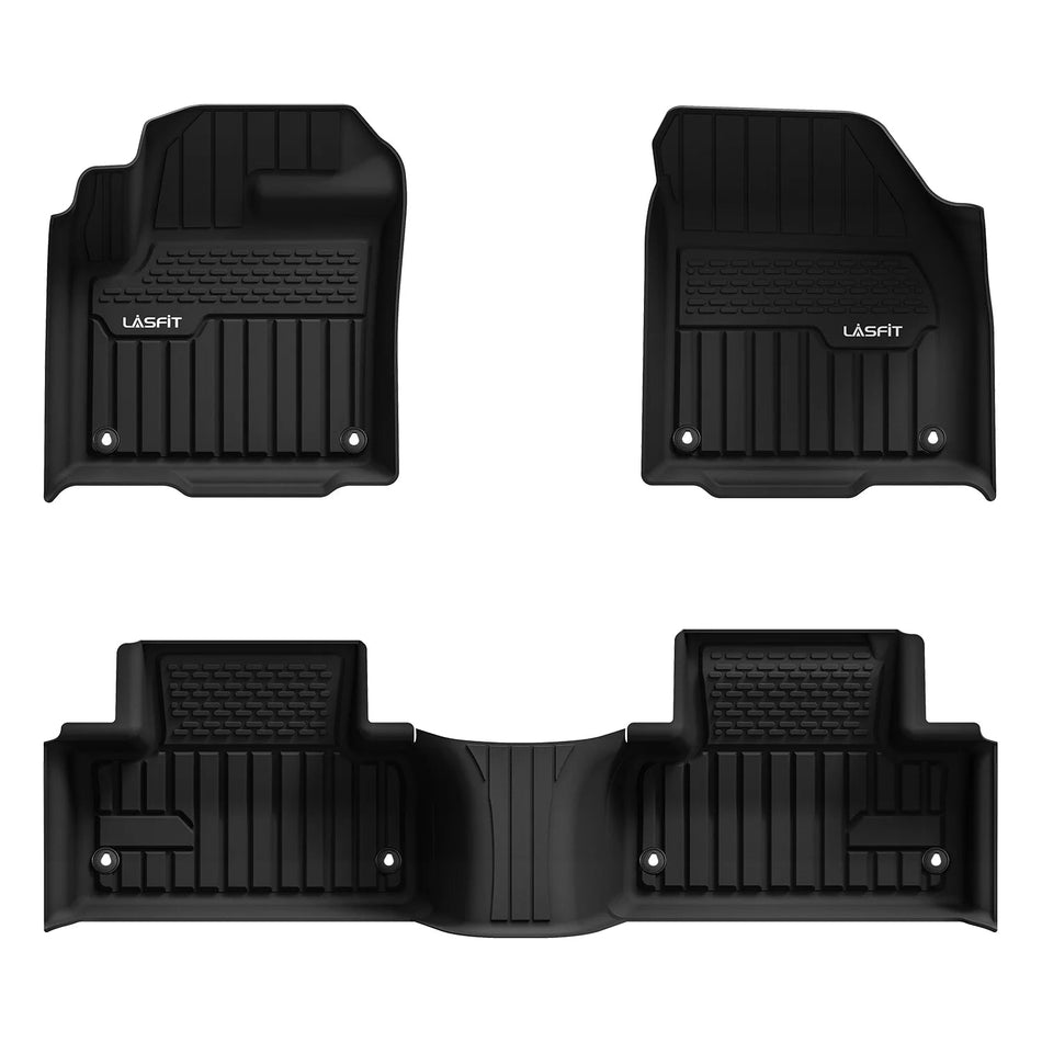 LASFIT LINERS Floor Mats Fit for 2011-2019 Land Rover Range Rover Evoque, Fit 5 Door and Coupe (Not for Convertible) All Weather Car Liners