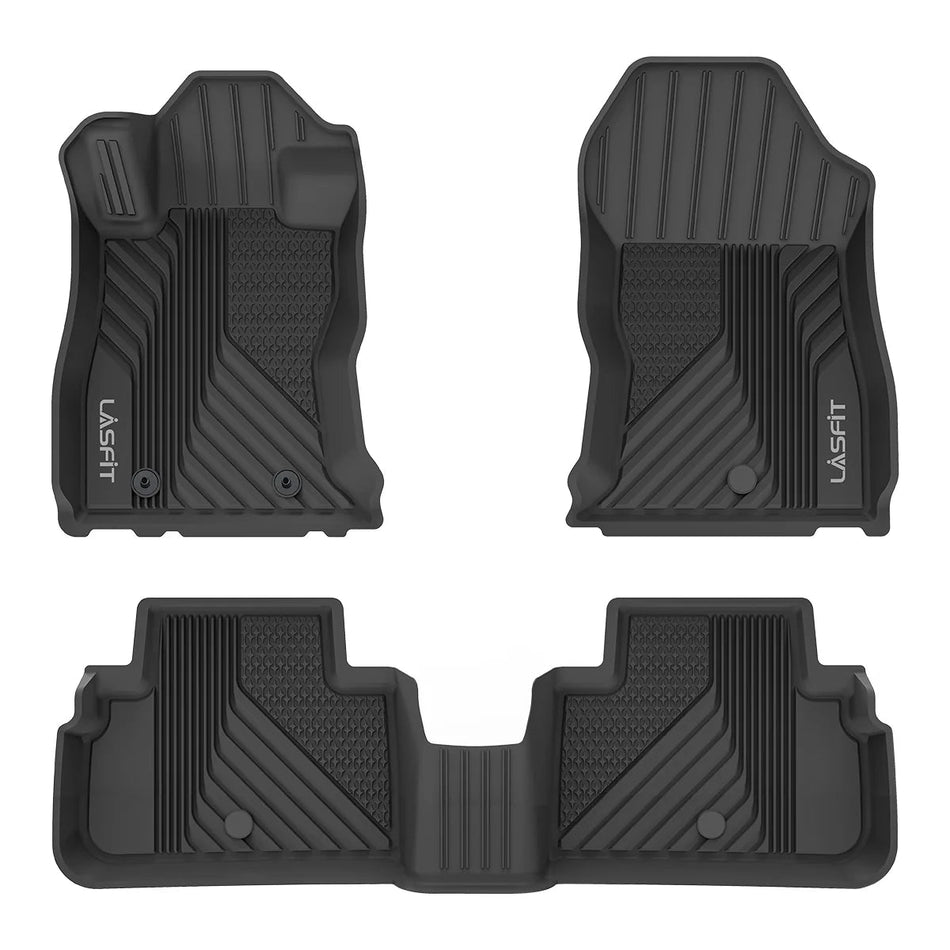 LASFIT LINERS Floor Mats Fit for 2019-2024 Subaru Forester All Weather Car Liners