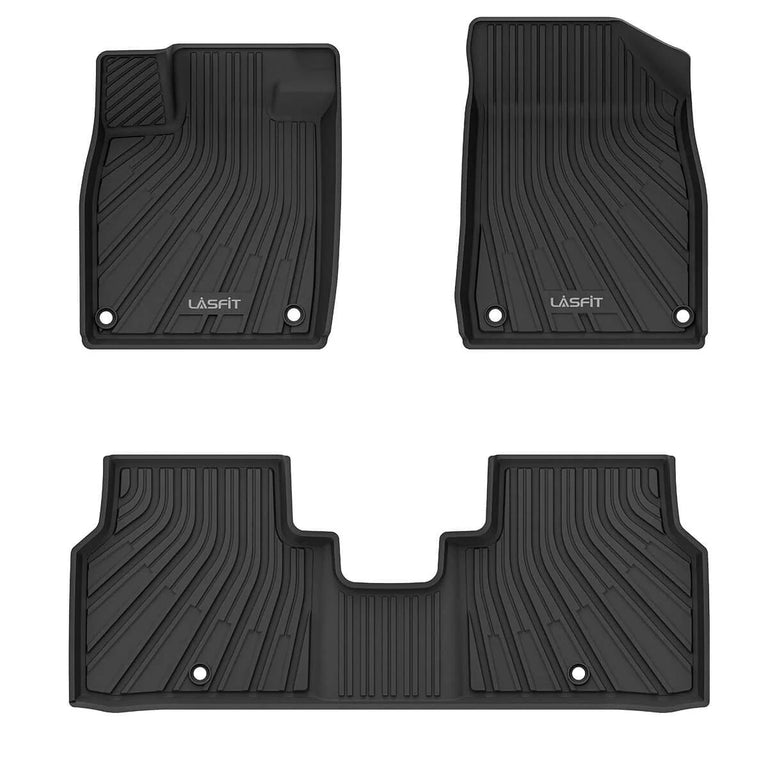 LASFIT LINERS Floor Mats Fit for Volkswagen ID.4 2023 2022 2021 All Weather Car Liners