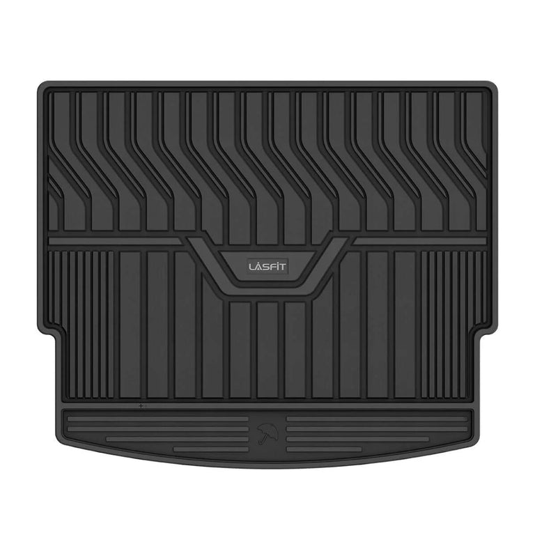 LASFIT LINERS Trunk Mat for Nissan Rogue 2023 2022 2021, All Weather TPE Cargo Liner Custom Fit Cargo Mat, Black