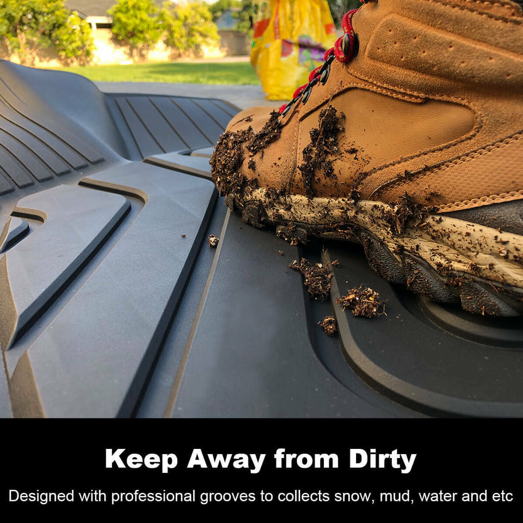 Stain resistant design of Lasfit Toyota Highlander floor mats