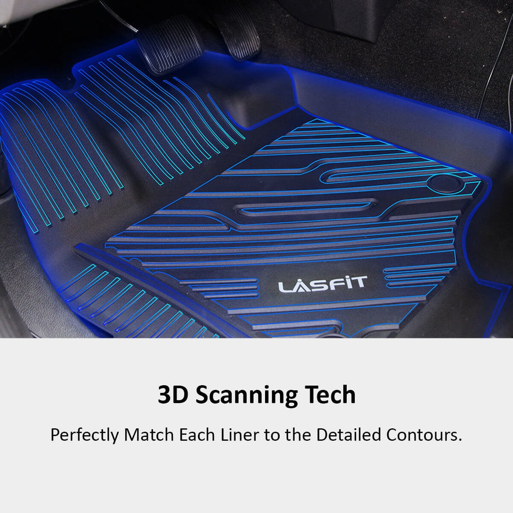 3D laser scans for Lasfit Ford F150 car mats