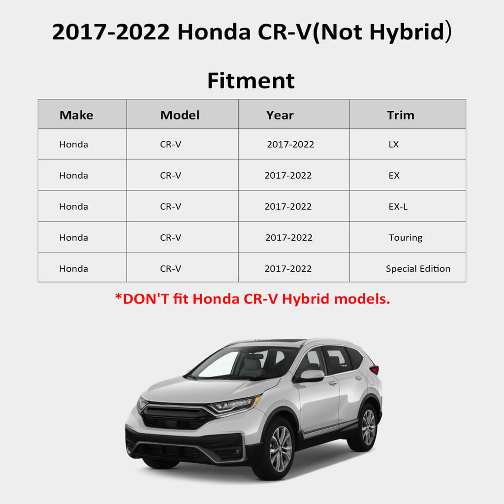 Honda CR-V 2017-2022 Custom Floor Mats