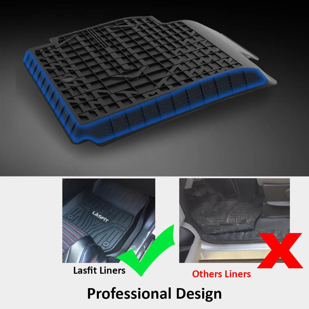 Lasfit floor liner vs other floor mats