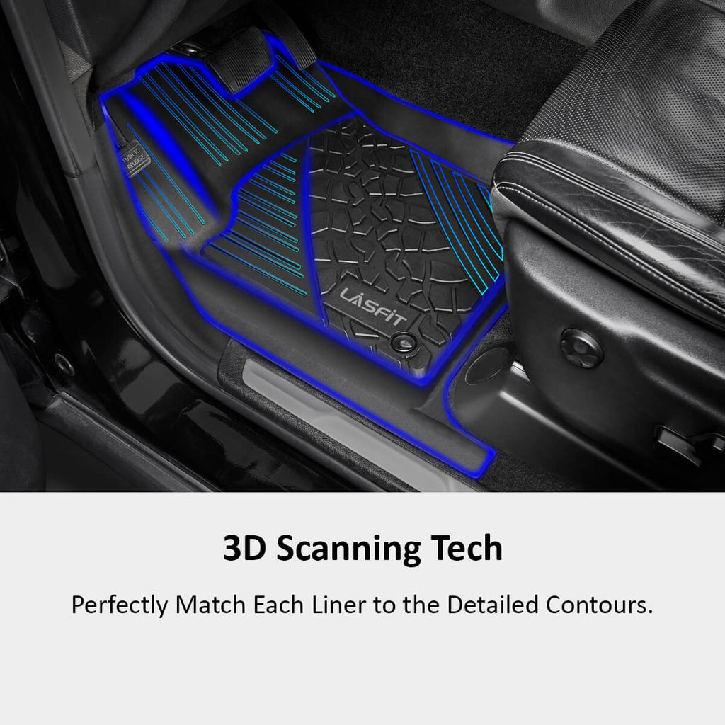 3D laser scans for Lasfit Jeep Grand Cherokee