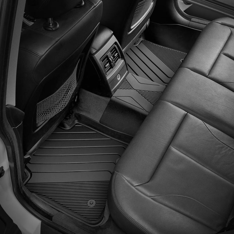 LASFIT LINERS Custom Floor Mats Fits for 2013-2018 BMW 3 Series 320i 328d 328i 330e 330i 335i 340i, RWD Sedan Only (Not Fit for 335is, X-Drive, GT), All Weather TPE Upgraded 2 Rows Set Liners