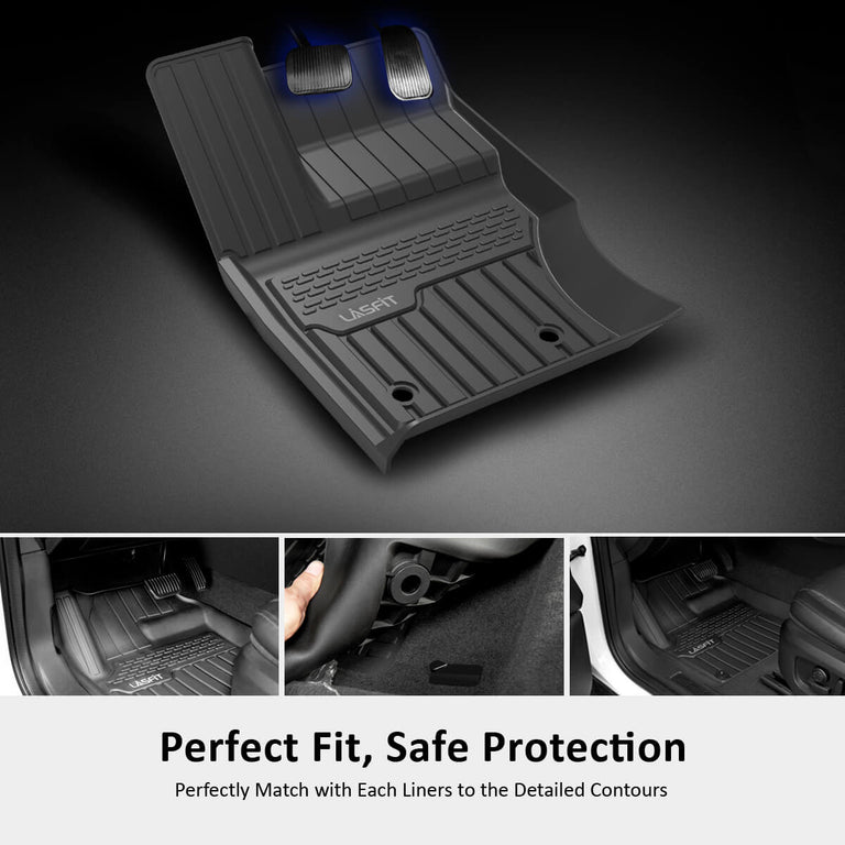 LASFIT LINERS Floor Mats Fit for 2014-2022 Land Rover Range Rover Sport All Weather Car Liners