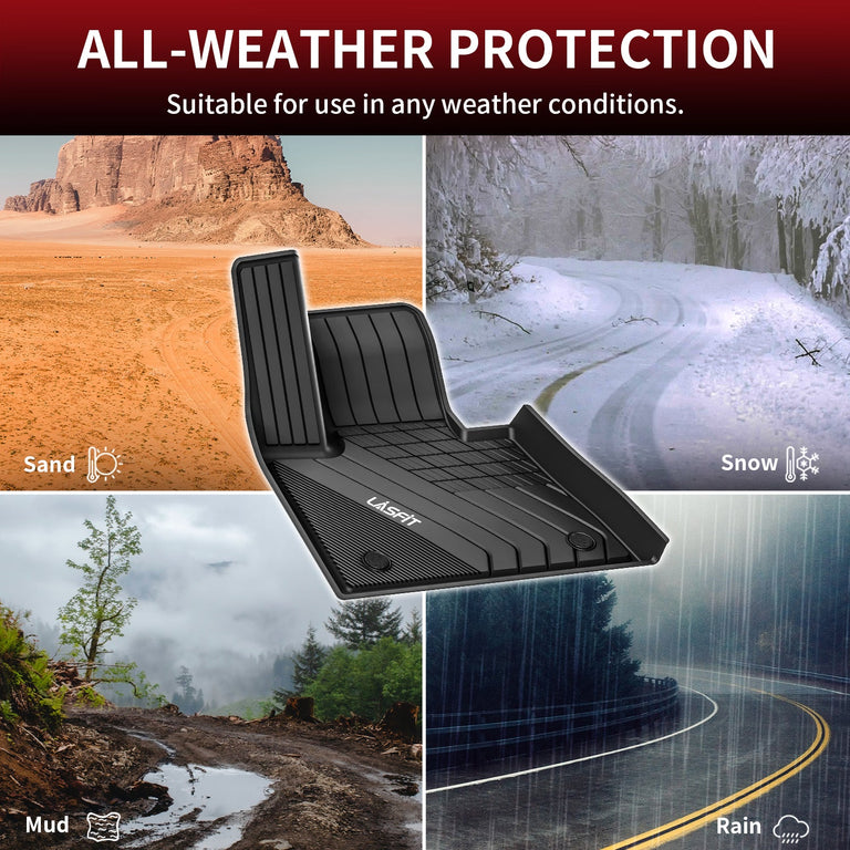 LASFIT LINERS Floor Mats Fit for 2020-2024 BMW X6 All Weather Custom Fit Car Floor Liners