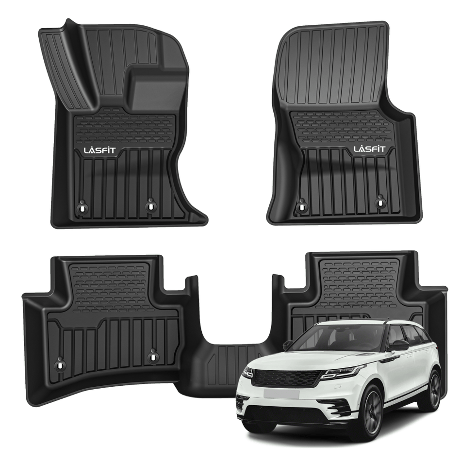 LASFIT LINERS Floor Mats Fit for Land Rover Range Rover Velar 2017-2024 All Weather Car Liners