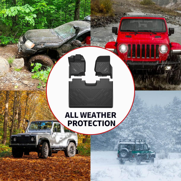 LASFIT LINERS Floor Mats Fit for Land Rover Range Rover Velar 2017-2024 All Weather Car Liners